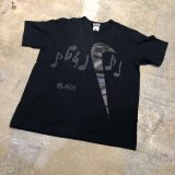 BLACK COMME des GARCONS × NIKE SWOOSH NOTE TEE
