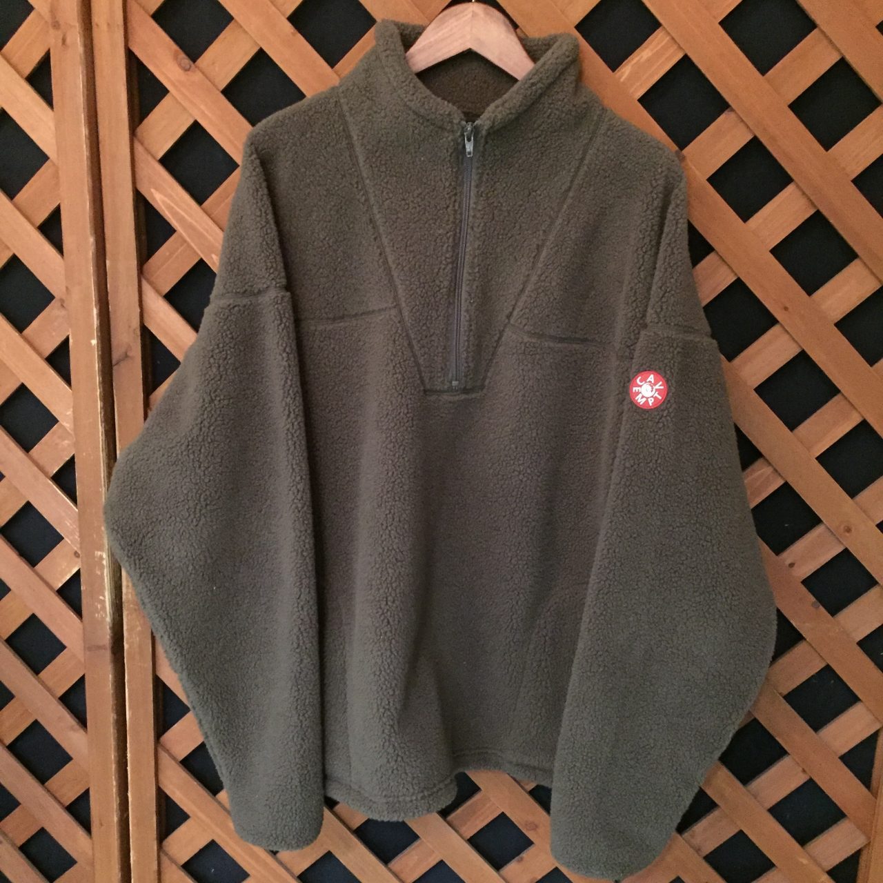 C.E 16AW HEAVY FLEECE HALF ZIP