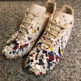 Maison Margiela 22 ドロップペイントジャーマントレーナー
