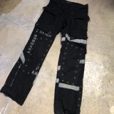 DOLCE&GABBANA 04SS オイルドコットングラフィティカーゴパンツ