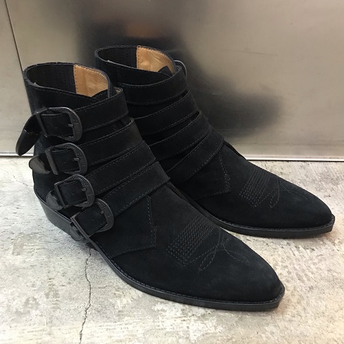 TOGA VIRILIS Suede western boots