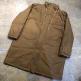 AURALEE 18AW FINX NYLON OX BATTING HOODED COAT