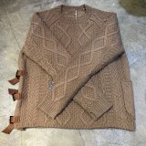 SUNSEA 18AW BELTED FISHERMAN SWEATER