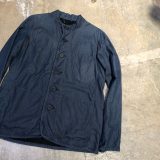 CASEY CASEY Denim Jacket カラーレスコットンワークジャケット