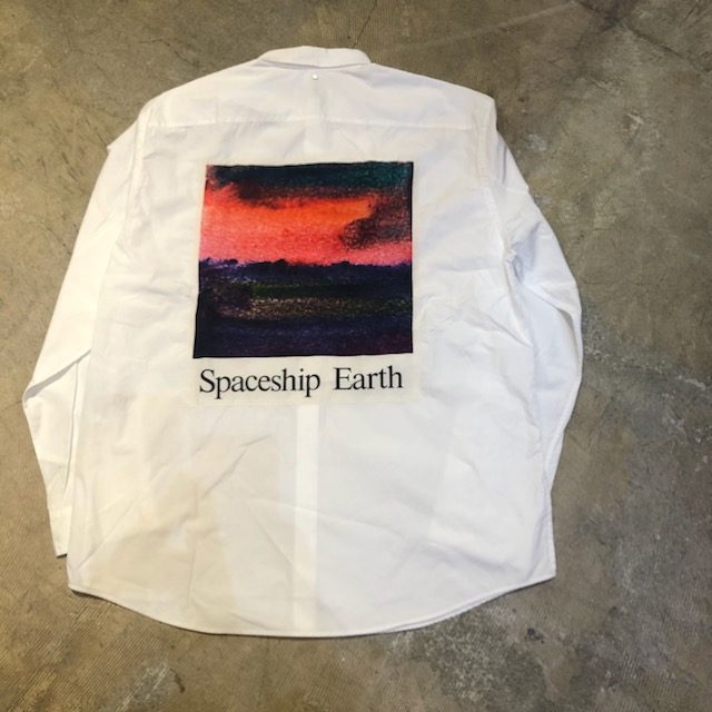 OAMC 19SS Spaceship Earth バックプリントシャツ