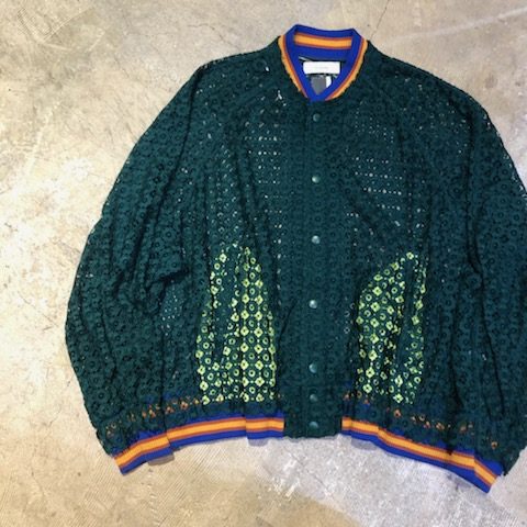 FACETASM 19SS LACE STADIUM JACKET