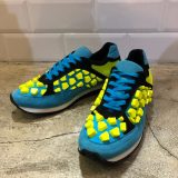 COMME des GARCONS SHIRT 19SS 樹脂ブロックスウェードレザースニーカー