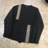 Y’s for men ジップアップノーカラーニットカーディガン