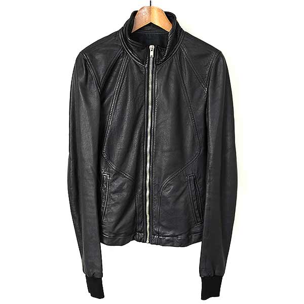 INTARSIA Leather Jacket