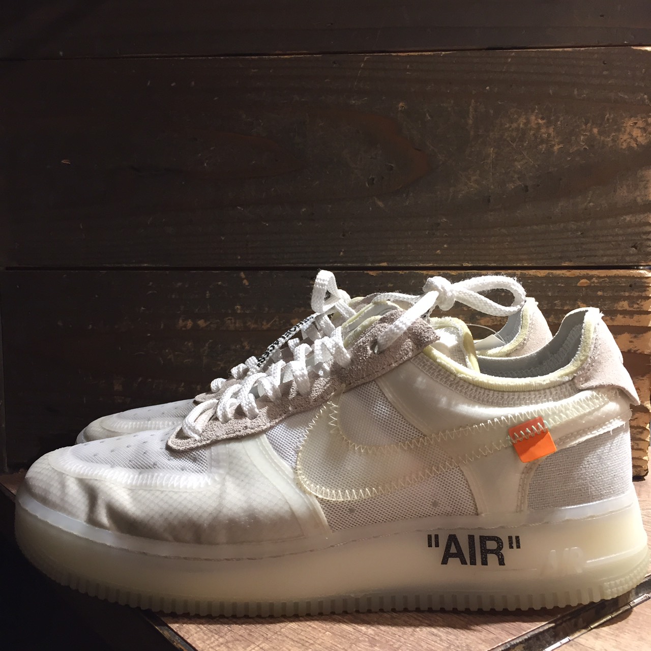 OFF-WHITE×NIKE THE 10 AIR FORCE 1 LOW スニーカー