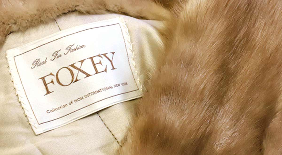 FOXEYの毛皮アイテムは価値が高い？中古市場でリセールバリューの高い