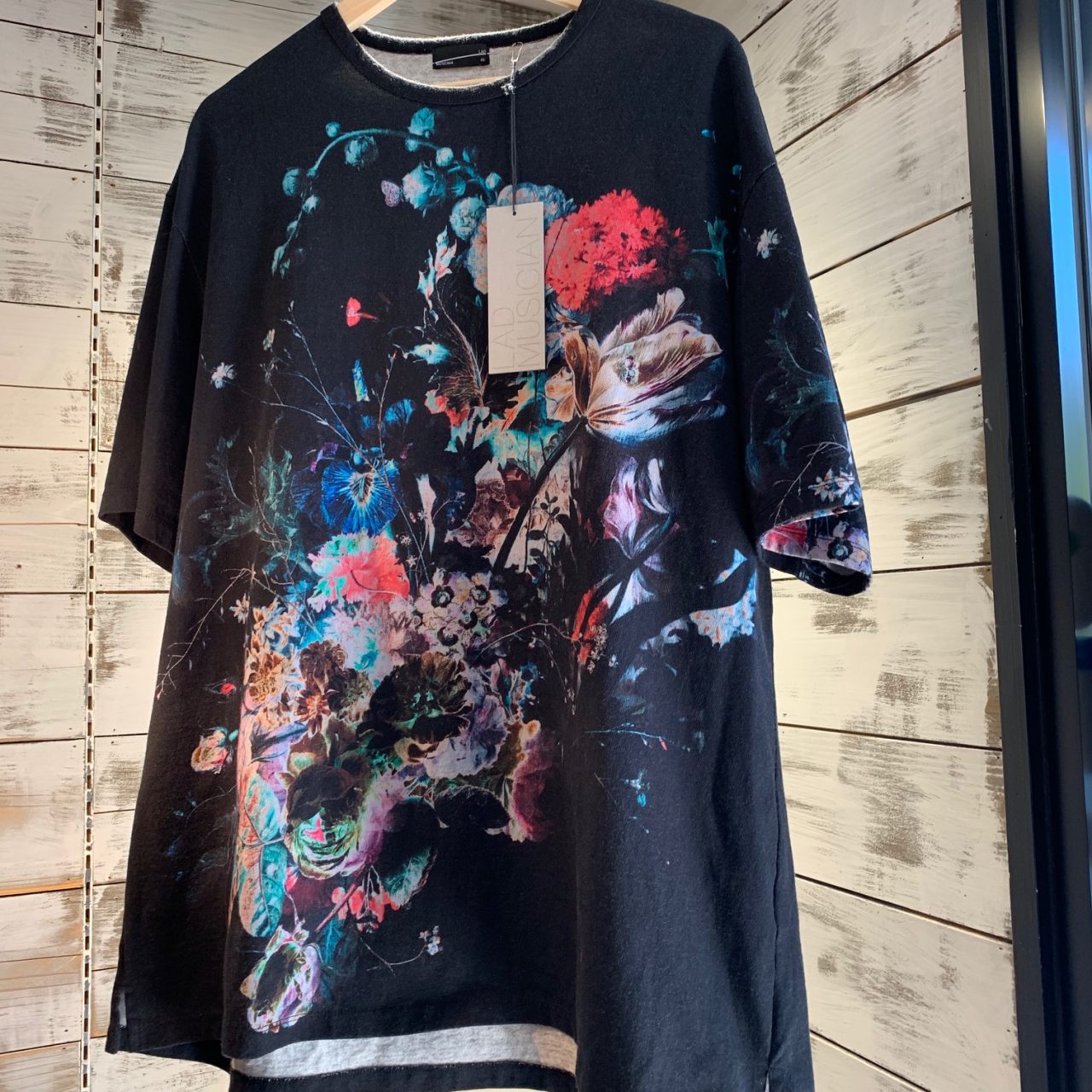 LAD MUSICIAN 19SS FLOWER BIG TEE