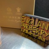 Burberry Graffiti Print Vintage Check Coin Purse