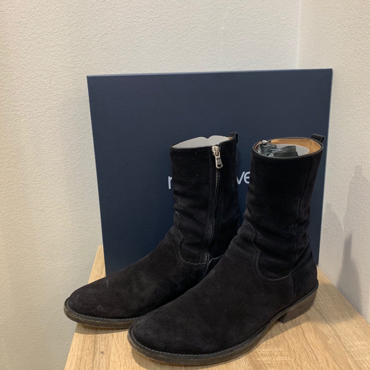 MINEDENIM×nonnative 19SS Side Zip Boots