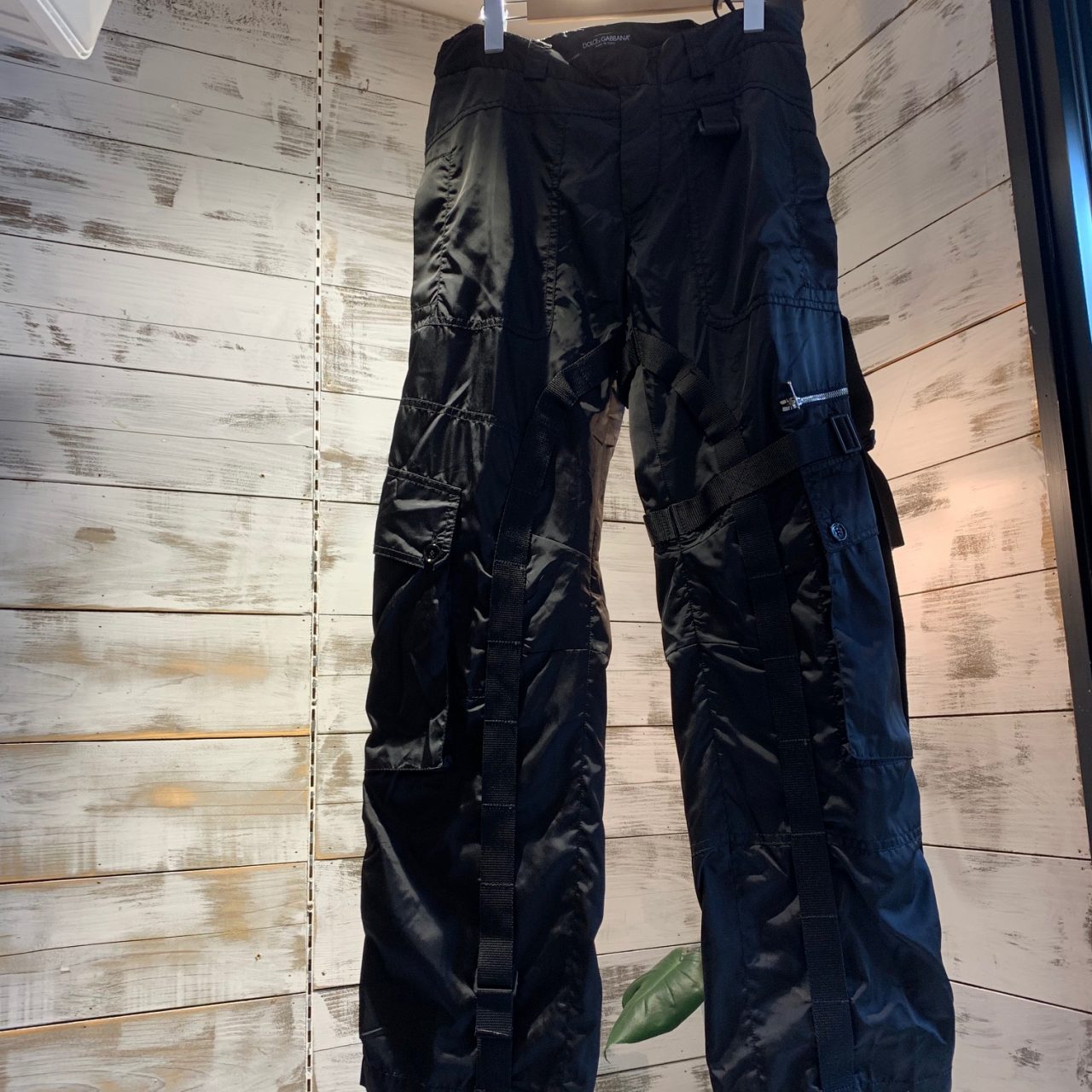 DOLCE&GABBANA 2003AW Bondage parachute cargo pants