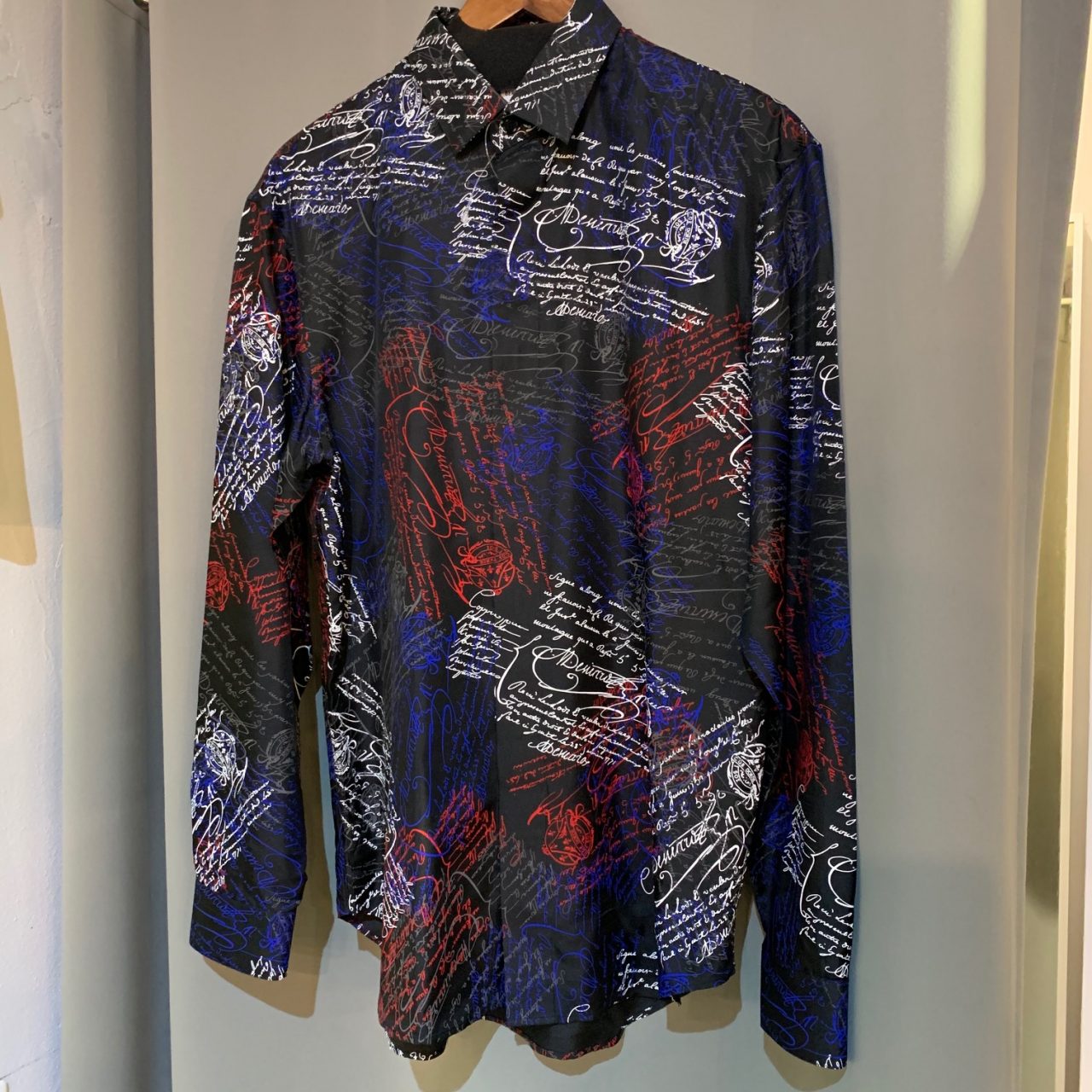 Berluti 19SS Silk Print Shirt