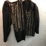 Yohji Yamamoto POUR HOMME 18SS LOOK19 メッセージストライプ「着る服ないの」セットアップ