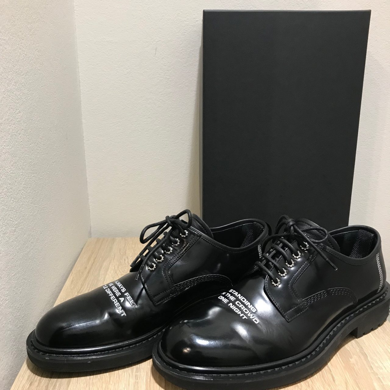 Dior HOMME 18SS "STANDING IN THE CROWD ONE NIGHT" shoes