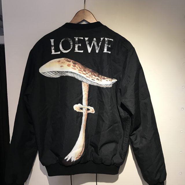 LOEWE 16AW Mushroom Bomber jacket