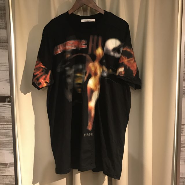 GIVENCHY 16AW デストロイ再構築プリントTシャツ