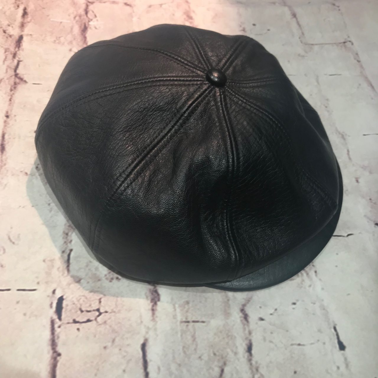 TIME WORN CLOTHING ATLAST＆CO HORSE HIDE DRESS CAP