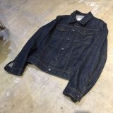 HELMUT LANG 18SS RE-EDITION RED STRIPE DENIM JACKET