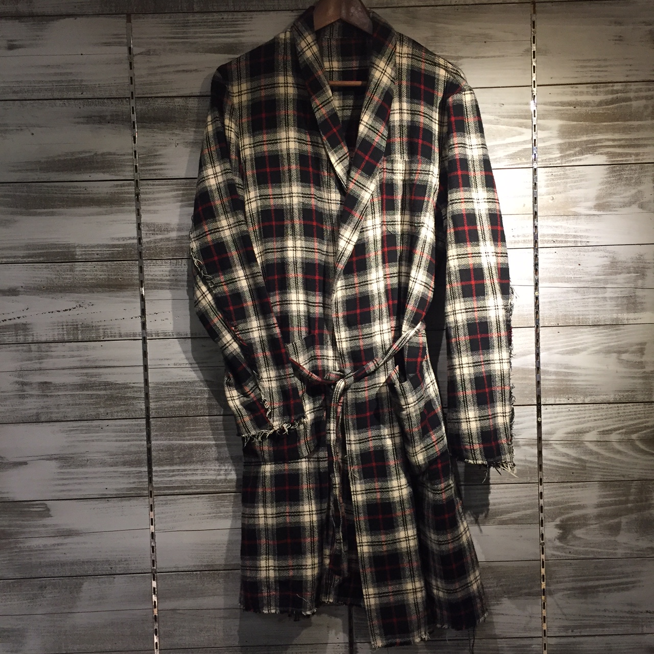 UNDERCOVER 15AW チェックガウンコート