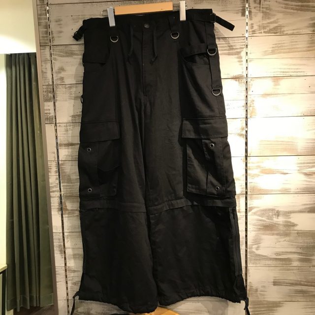 ESSAY 18SS Gothic Pants ワイドカーゴパンツ