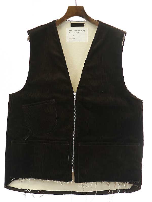 即完売！　camiel fortgens 19aw wool vest