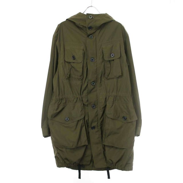 ライカ期】DRIES VAN NOTEN ハイネックモッズコート