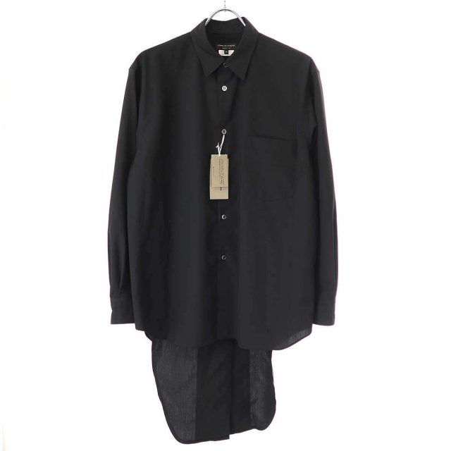 コムデギャルソンオムプリュス ロングライダースコート シルバースタッズ コムデギャルソンオムプリュス ロングライダースコート シルバー