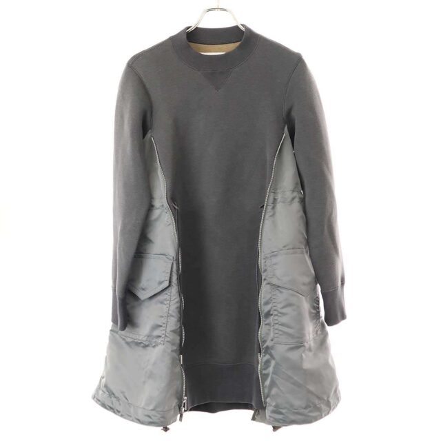 sacai 2018AW MA–1 ドッキングスウェット｜スウェット 