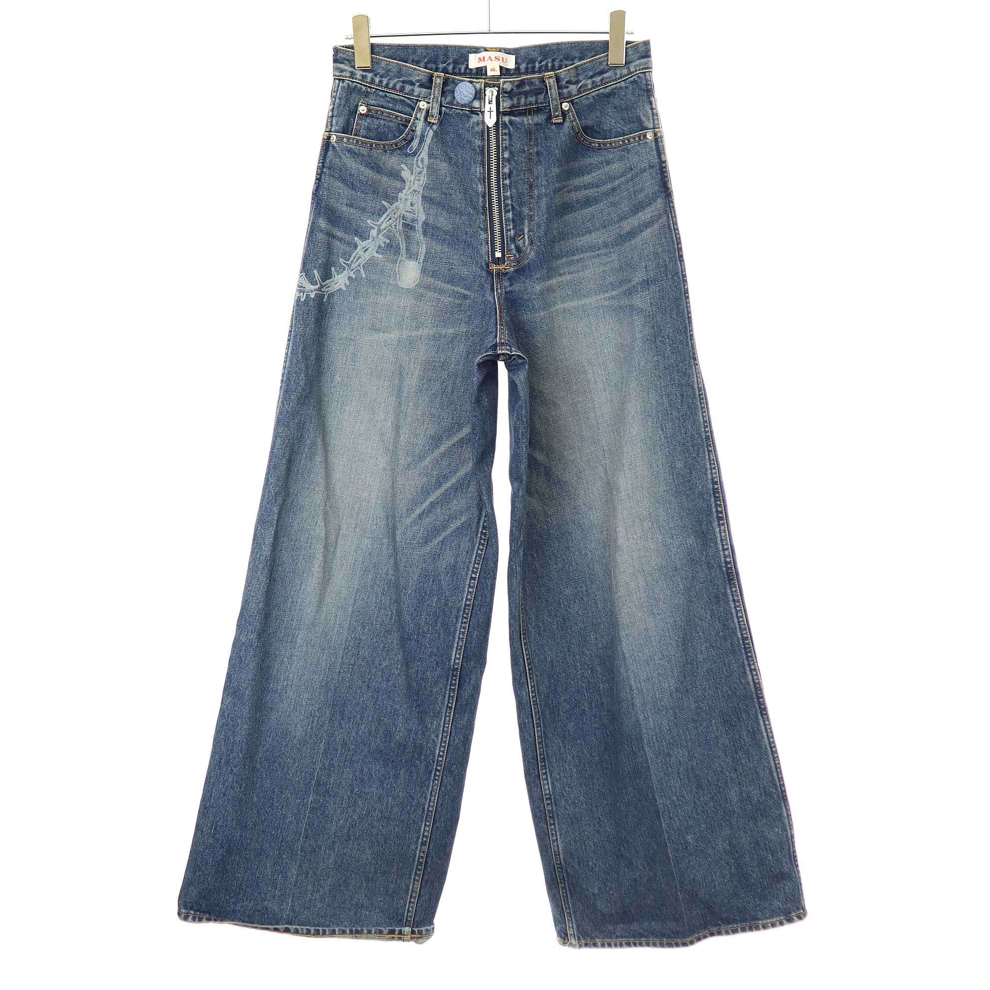 エムエーエスユー MASUBOYS BAGGY JEANS バギーデニムパンツ MBS 