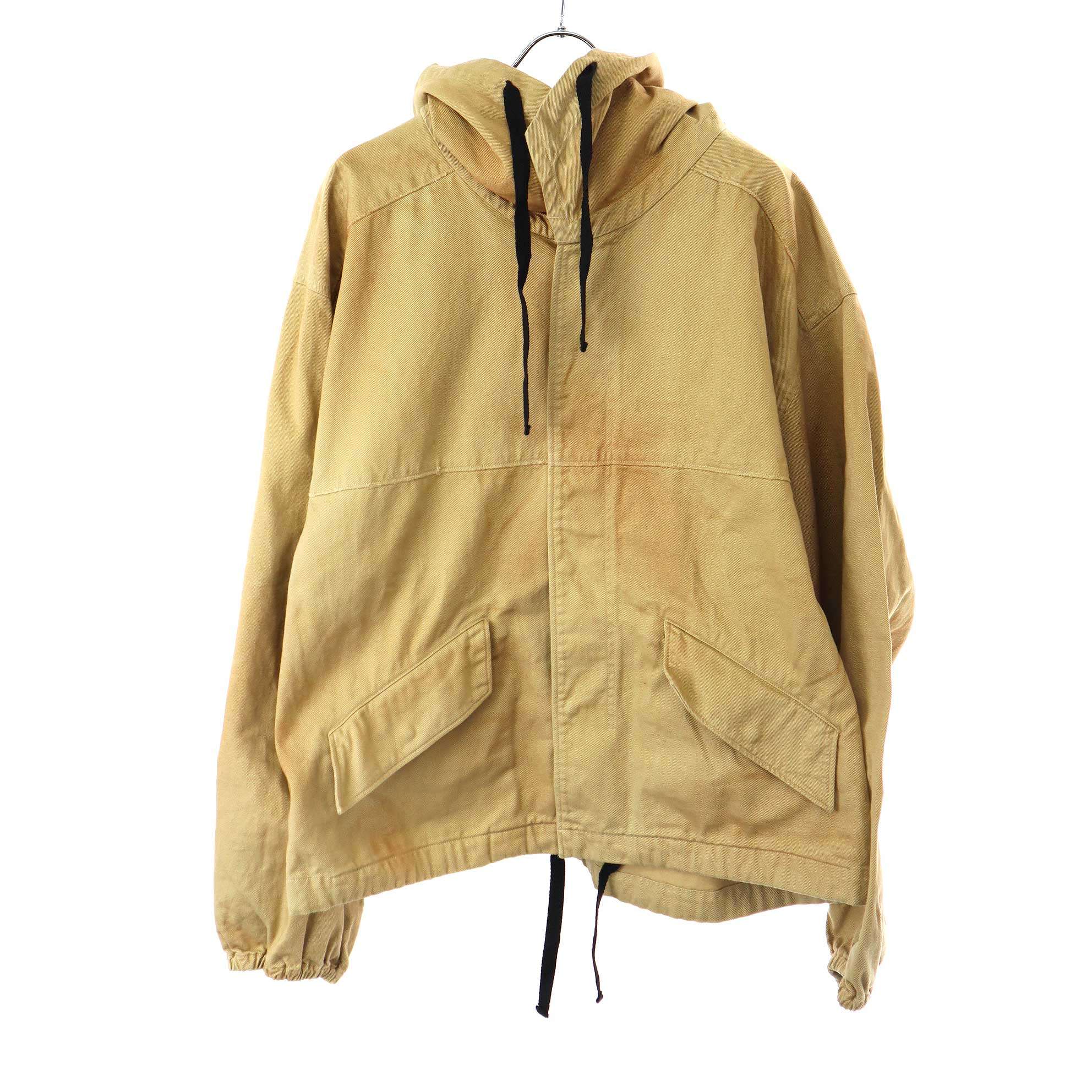 アンセルム 24AW DRILL HOODIE JACKET コットンドリルフーディー 