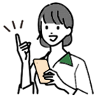 直接相談可能の出張買取のイラスト